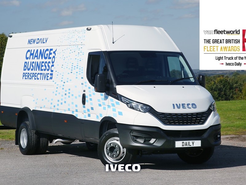 IVECO Daily takes Light Truck of the Year in 2021 Van Fleet World Great British Fleet Awards